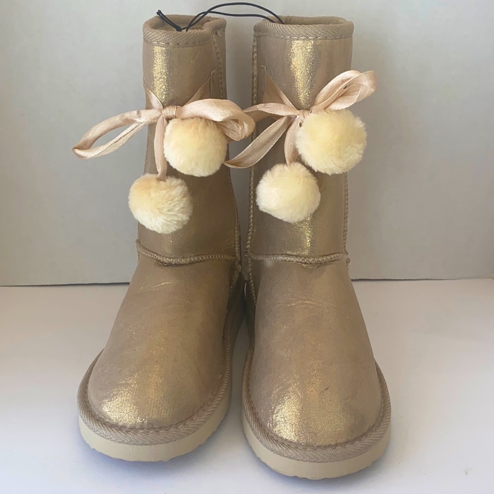 Josmo Girls Faux Fur Booties Size 3